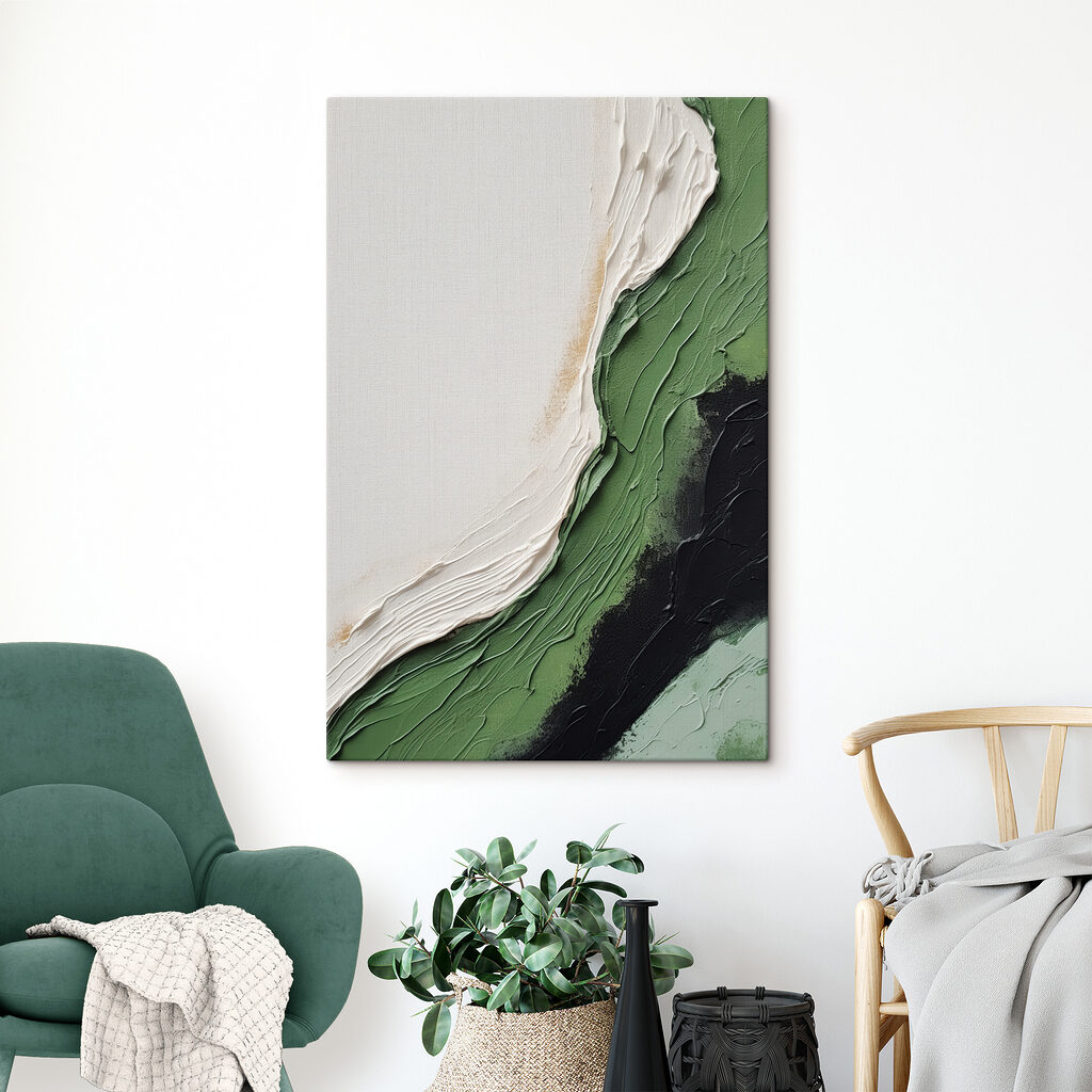 Close up of a painting Close up of a painting