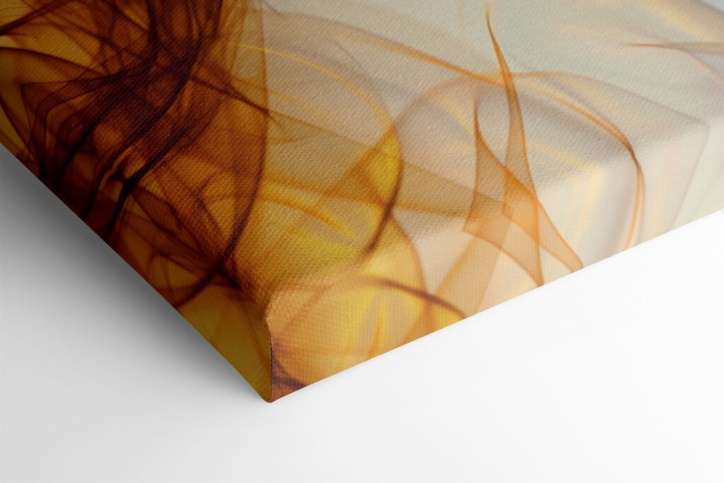 Man and woman with smoke