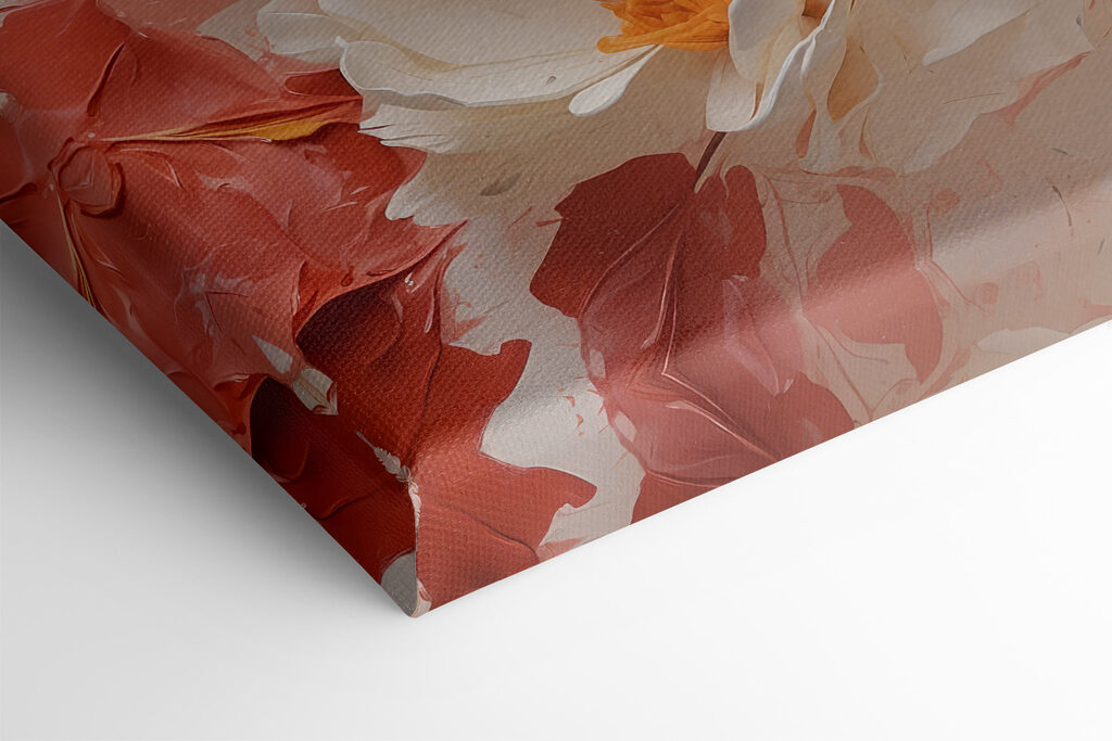 Group of white flowers with yellow center