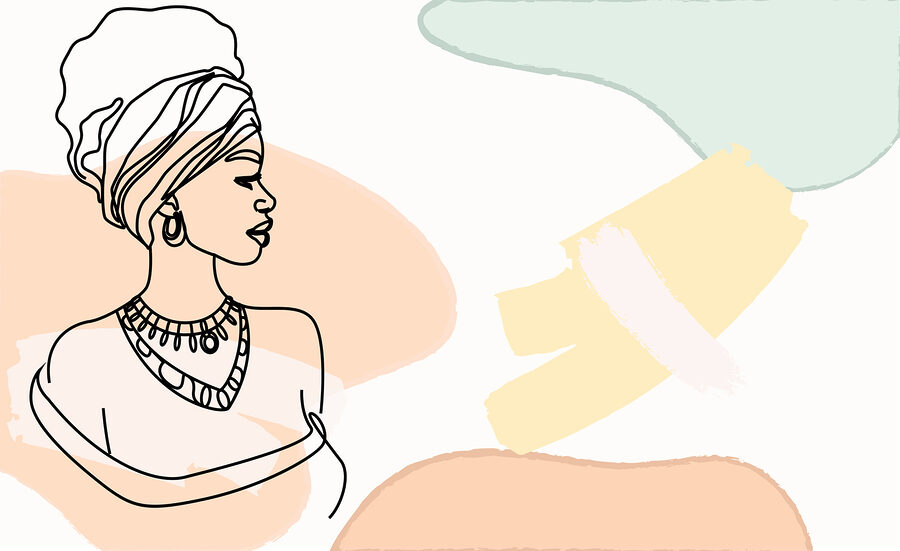 Žena s turbanem Žena s turbanem