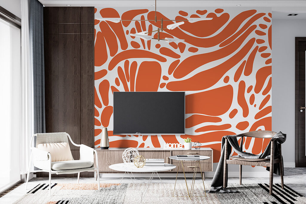 Brown and white pattern Brown and white pattern