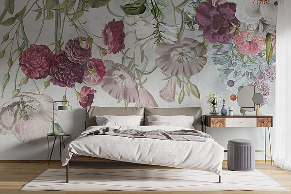 Květiny zblízka Fototapeta Květiny zblízka