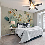 Fototapeta Malba rostliny s listy