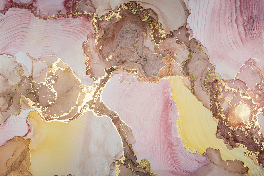 Elegant blend of warm hues