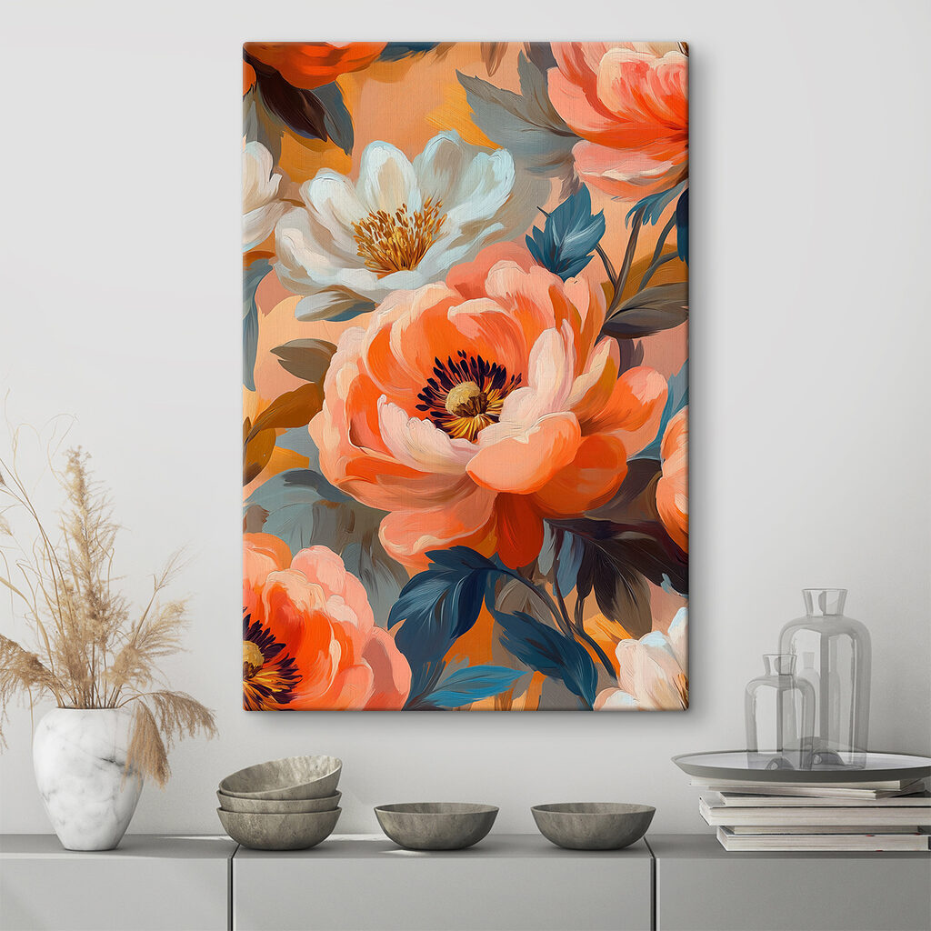 Vibrant blooms in soft pastel hues Vibrant blooms in soft pastel hues