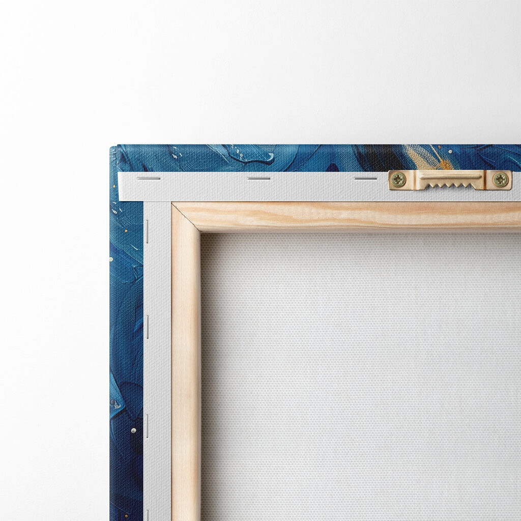 An owl with orange eyes