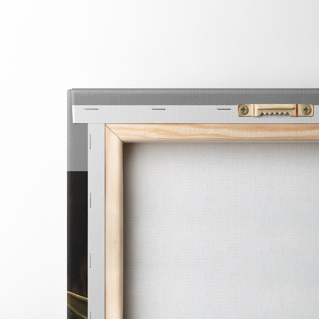 Green character in a robe