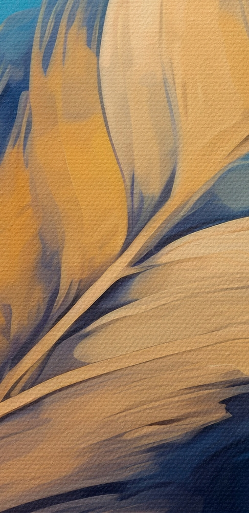 Detail peří