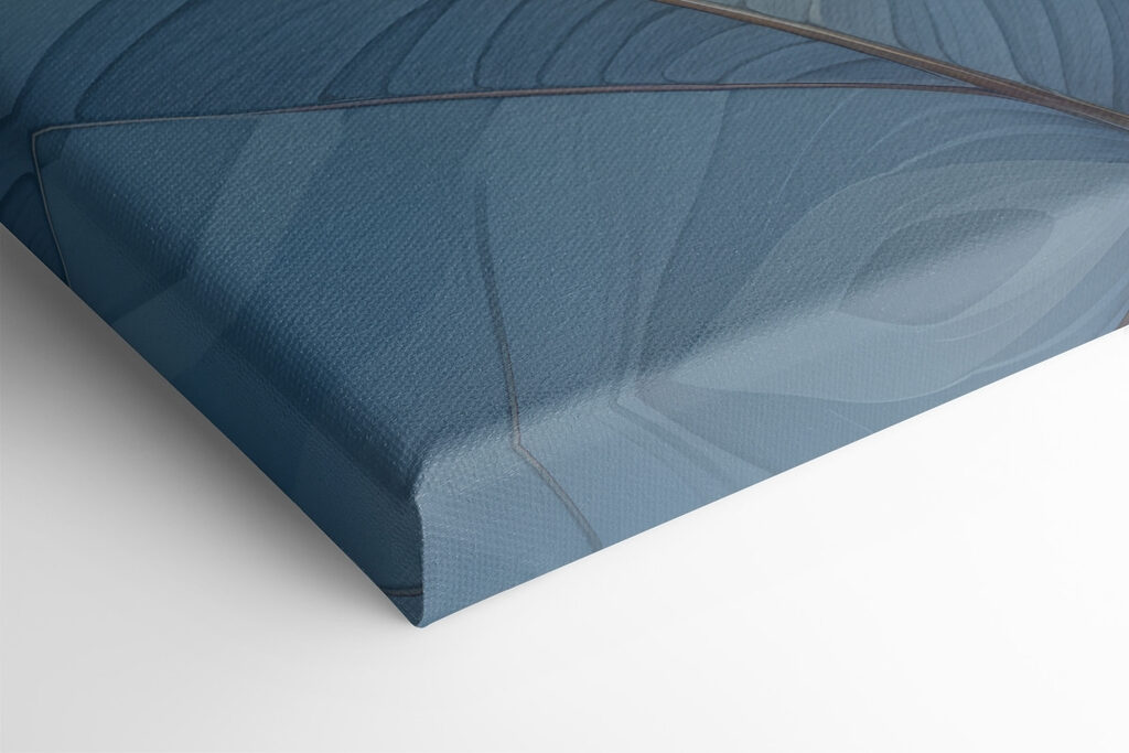 Elegant leaves in soothing colors