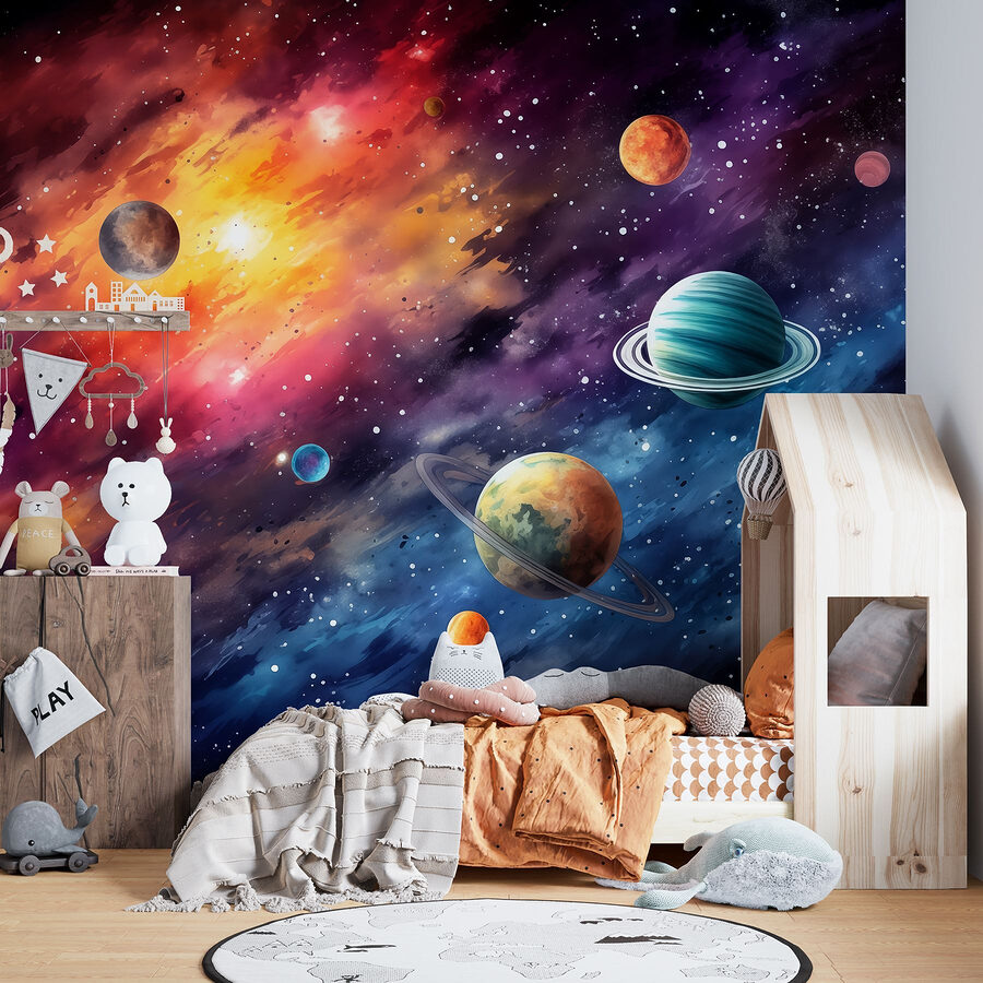 Planety na obloze s planetami