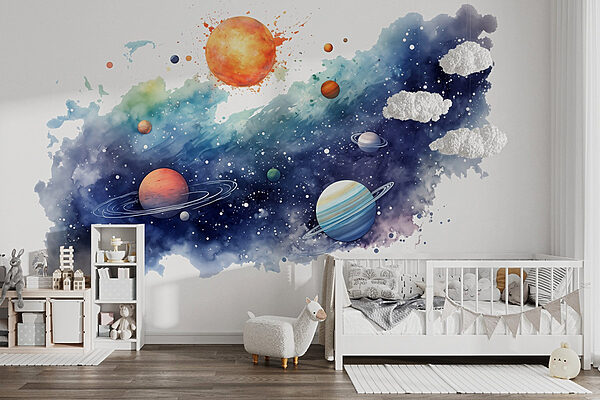 Planety na obloze s planetami Planety na obloze s planetami