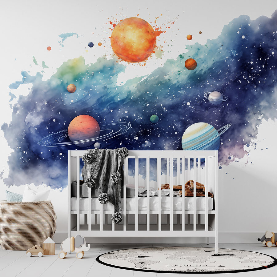 Fototapeta Planety na obloze s planetami - Image 4