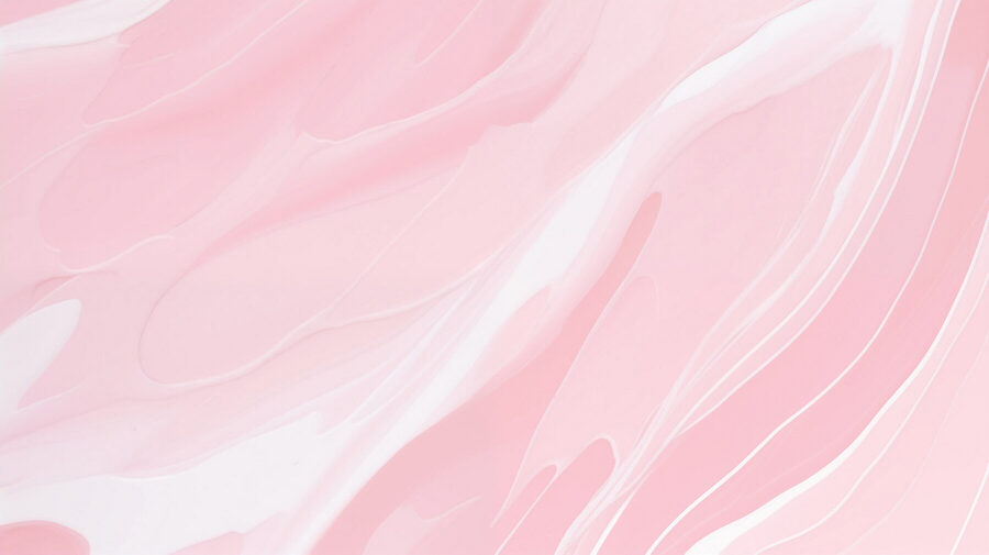 Wall murals Pink and white swirls