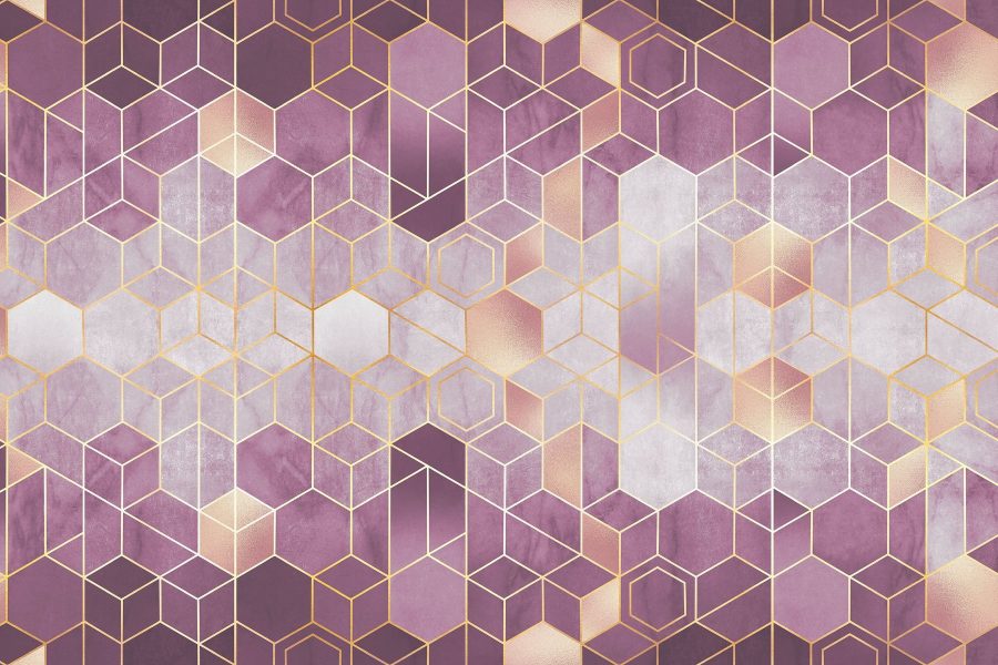 Jemná elegance geometrických vzorů