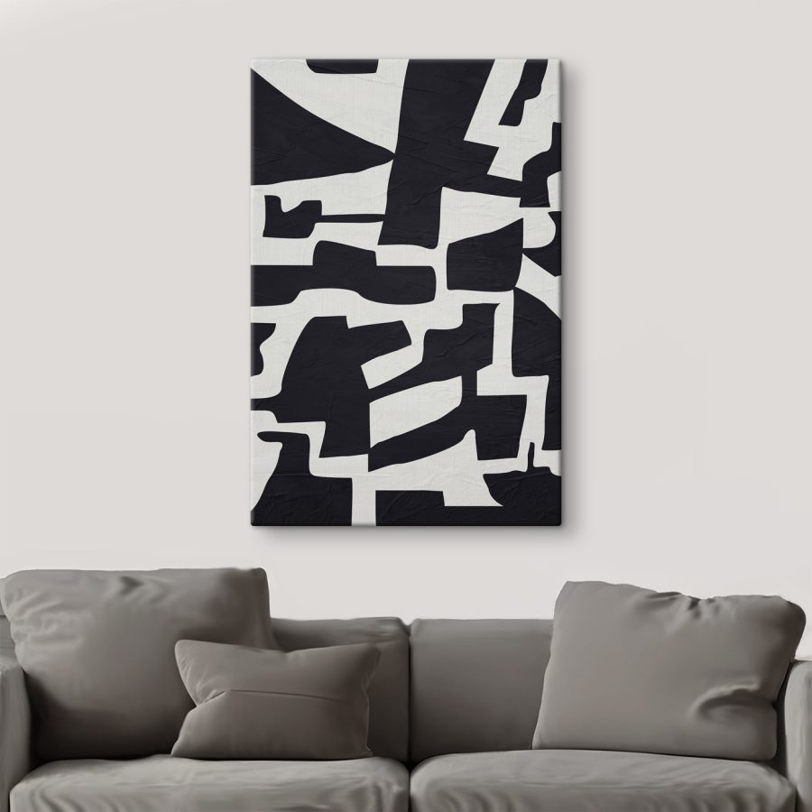 Black and white pattern Black and white pattern