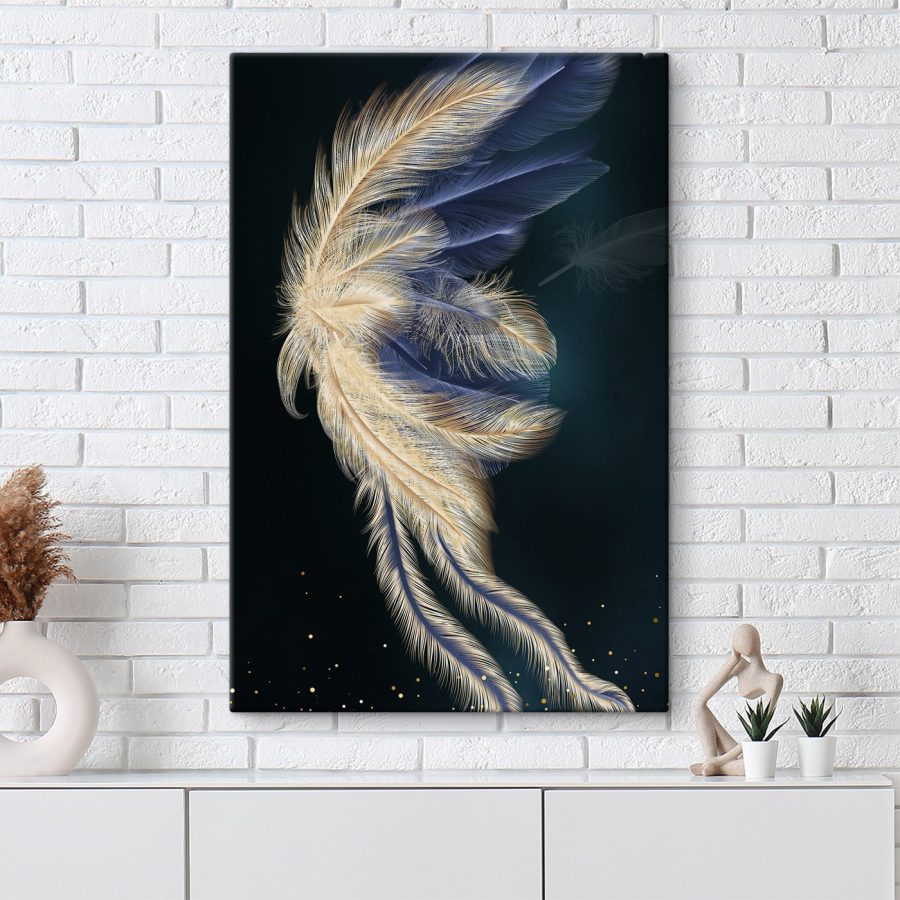 Éterické pírko v barvě Starry Night