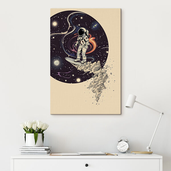Astronaut na surfu ve vesmíru Astronaut na surfu ve vesmíru