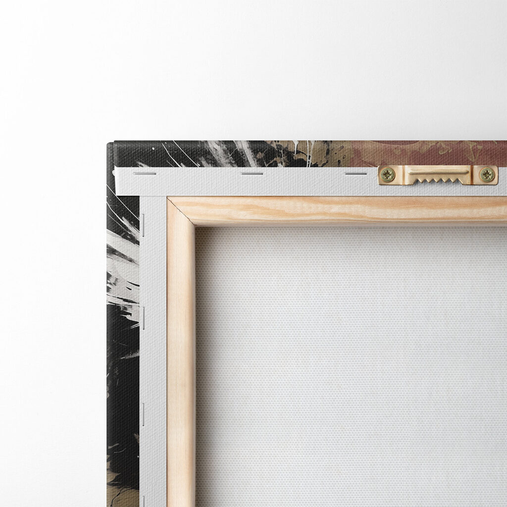 Painting of a white crane