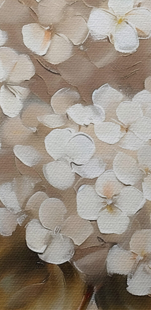 Painting of flowers in a vase Painting of flowers in a vase