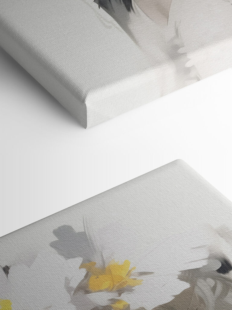 Woman with flowers in her hair Woman with flowers in her hair