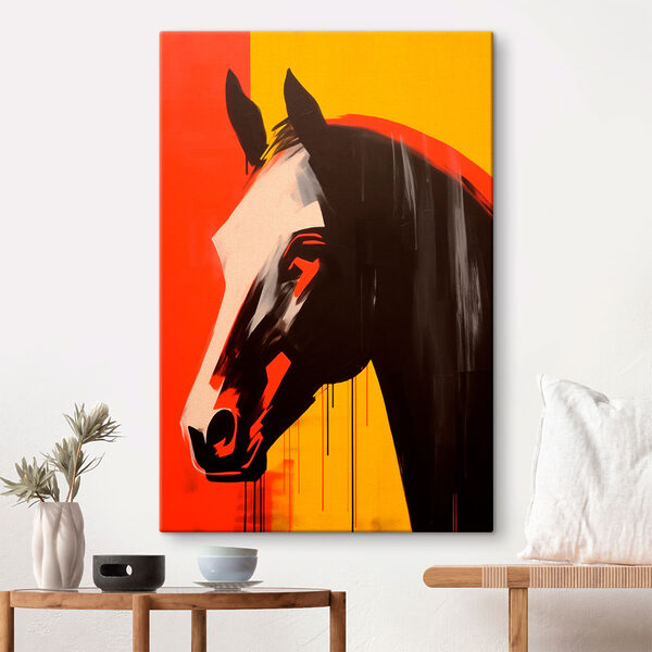 Painting of a horse Painting of a horse