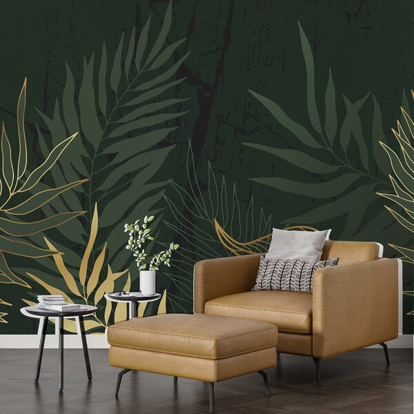 Botanická elegance na tmavém pozadí Botanická elegance na tmavém pozadí