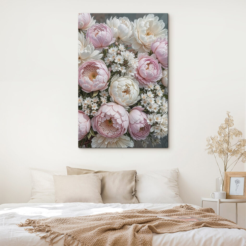 Group of flowers in a bouquet