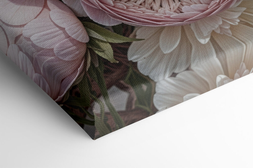 Group of flowers in a bouquet