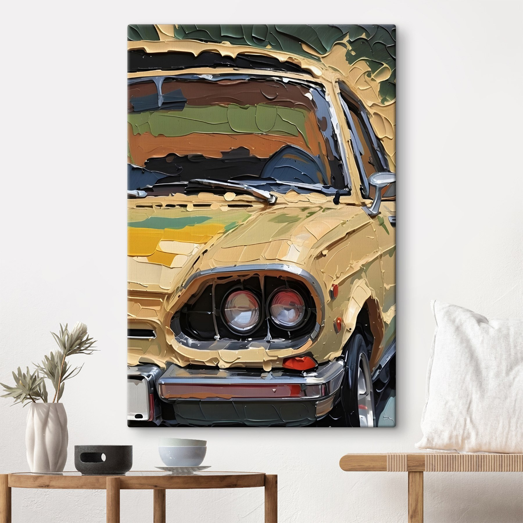 Classic car with a vintage vibe Classic car with a vintage vibe