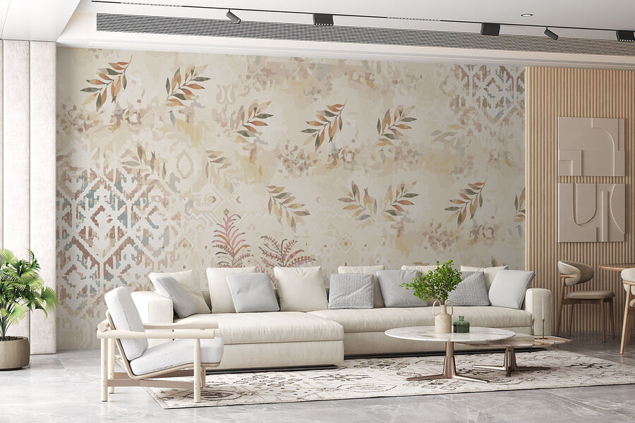 Design inspirovaný přírodou s jemnými texturami
