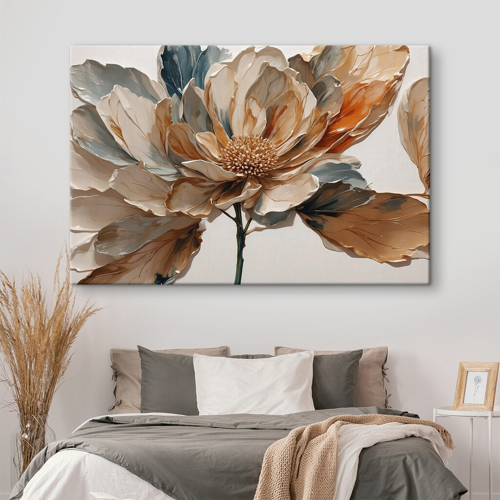 Elegant floral arrangement in soft hues