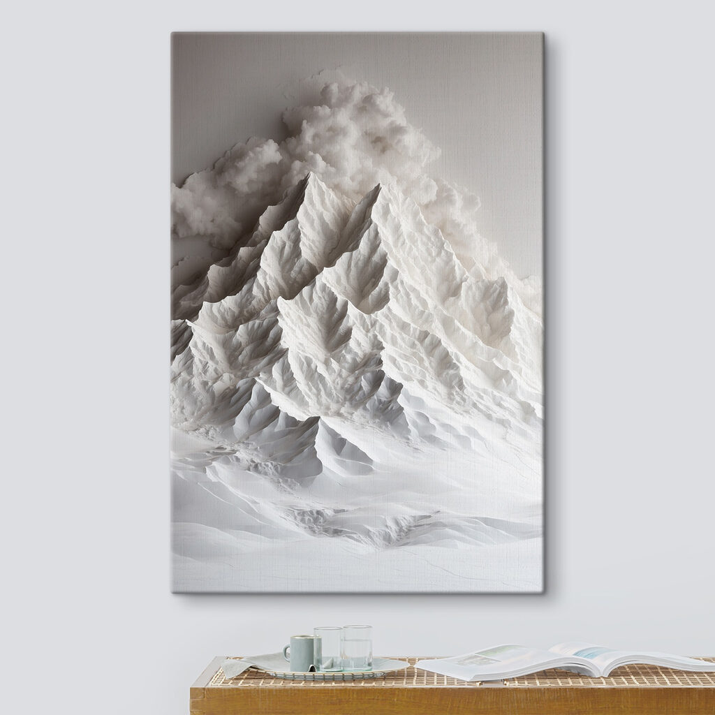 Mountain with smoke coming out of it Mountain with smoke coming out of it