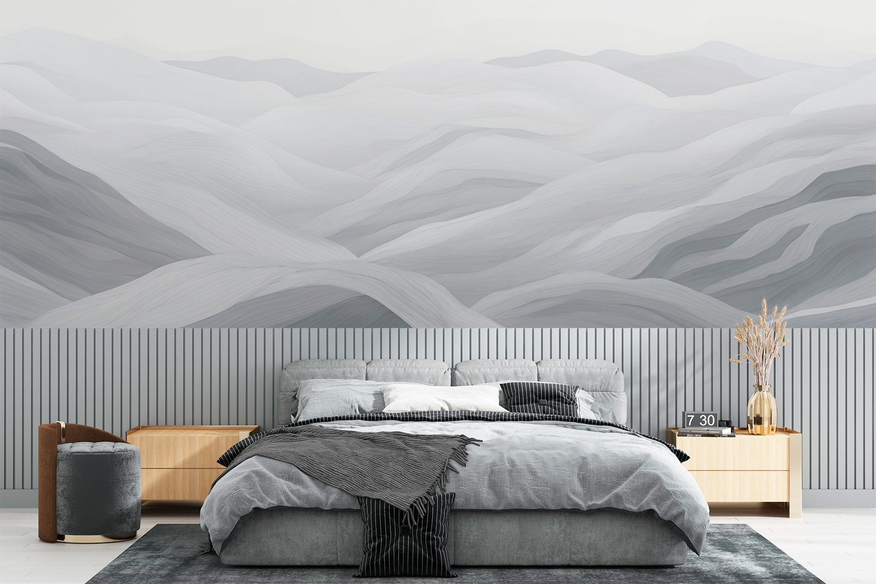 White and gray landscape White and gray landscape