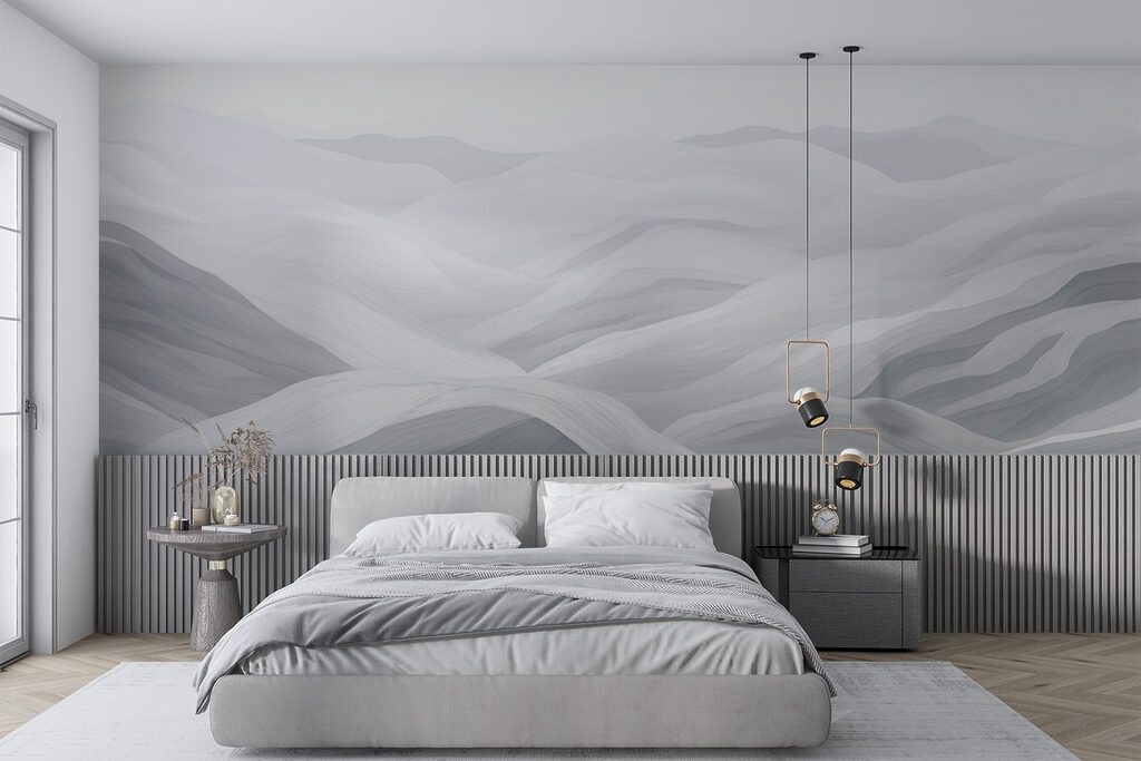 White and gray landscape White and gray landscape