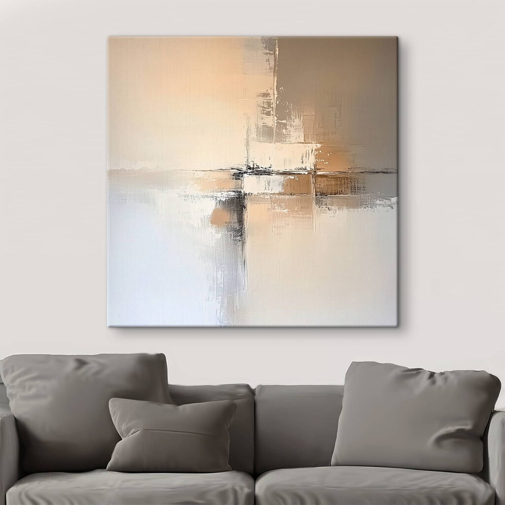 White and brown background