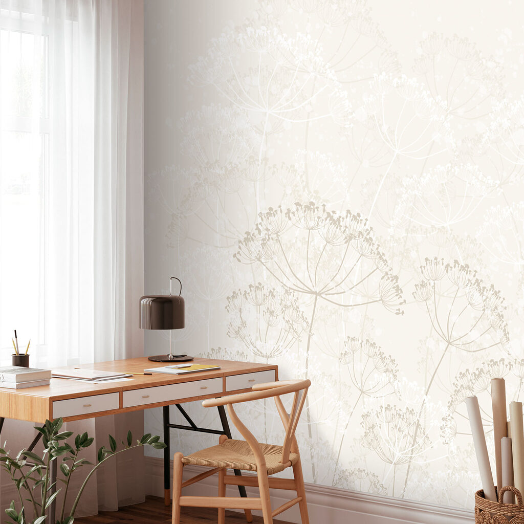 Delicate blooms in soft tones