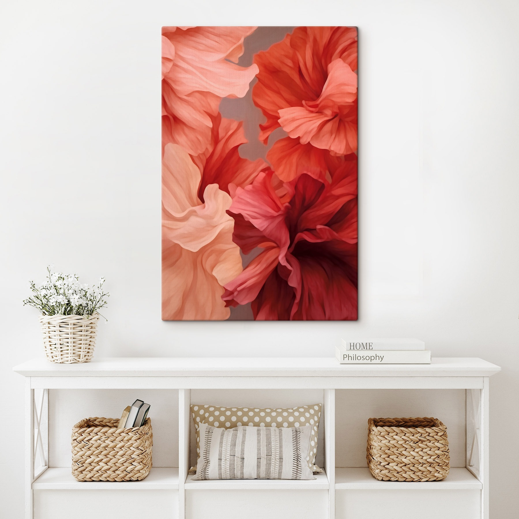 Vibrant blooms in soft hues Vibrant blooms in soft hues