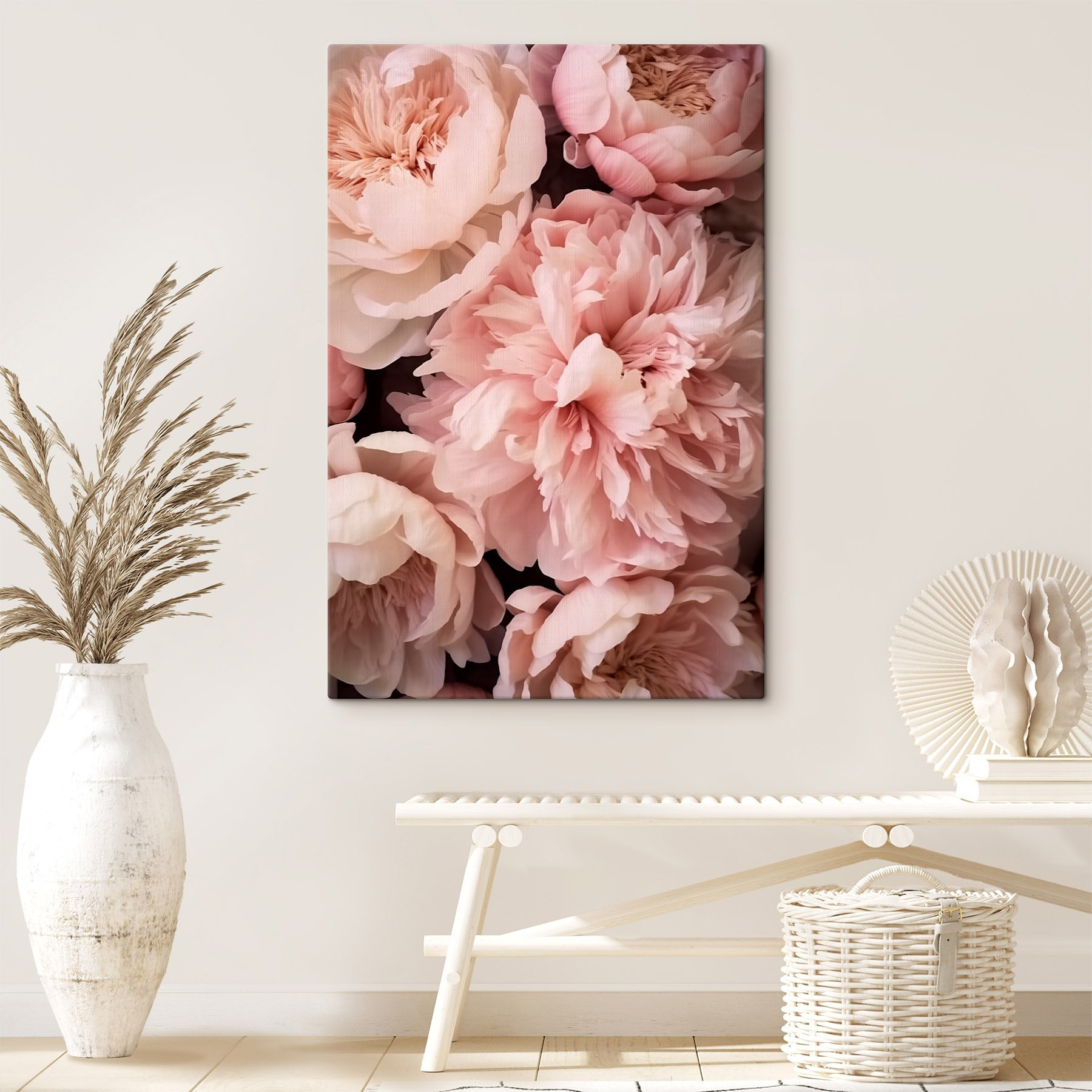 Group of pink flowers