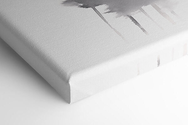 Man and woman kissing in the clouds