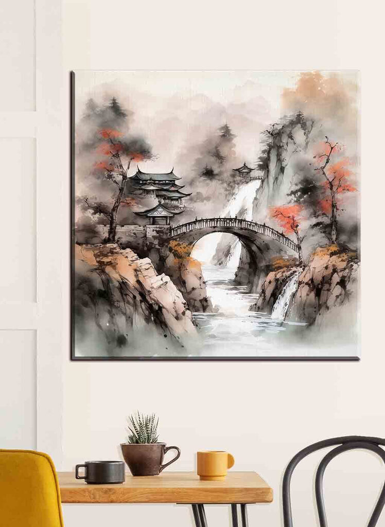 Bridge over a river Bridge over a river