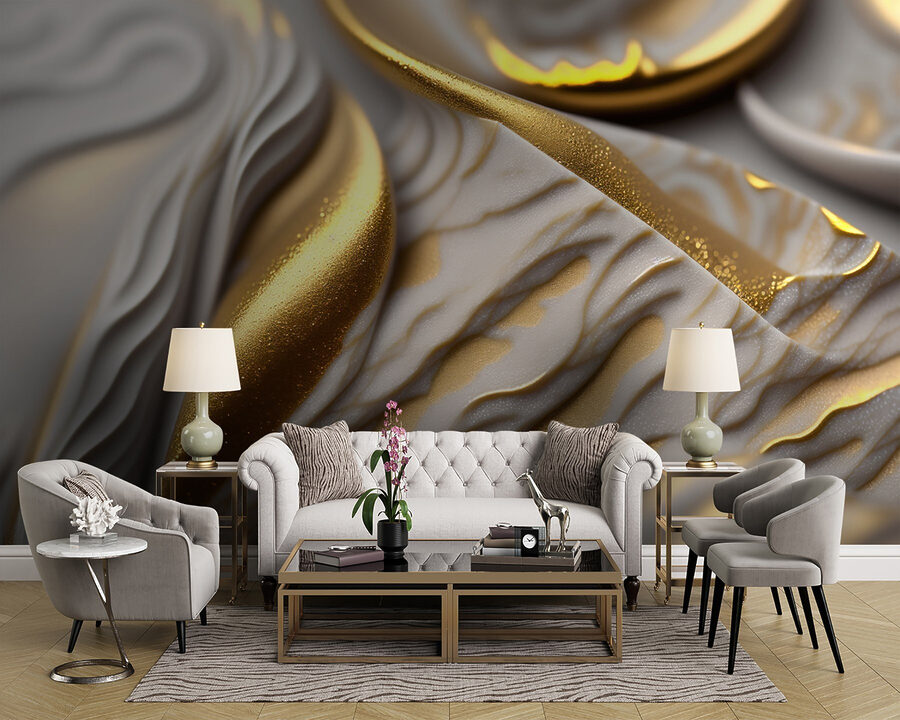 Fototapeta Texturovaná elegance v jemných odstínech.