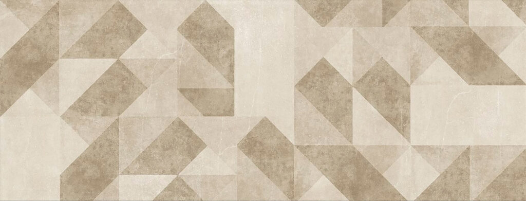 Tlumený geometrický vzor v jemných tónech Tlumený geometrický vzor v jemných tónech