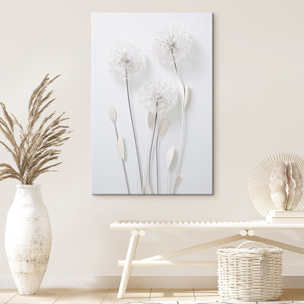 Delicate blooms on slender stems Delicate blooms on slender stems