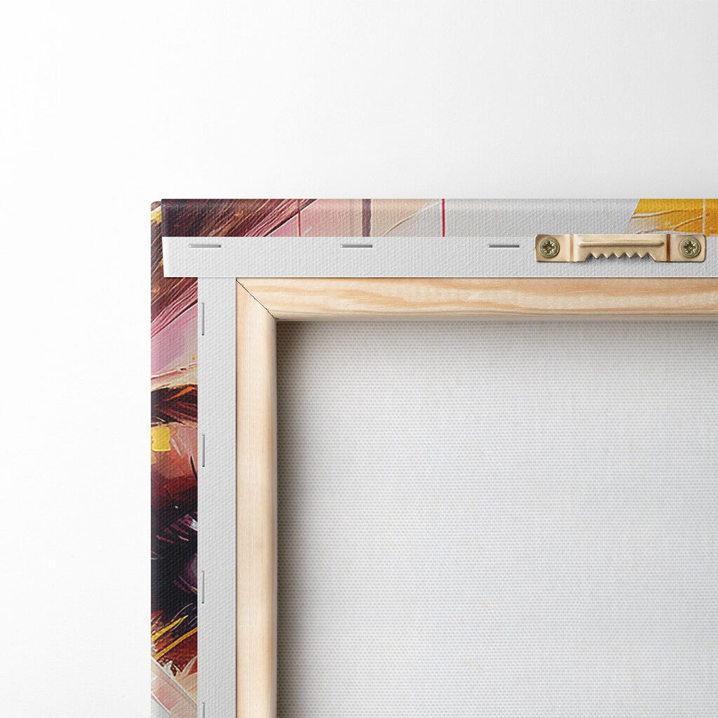 Painting of a woman's face