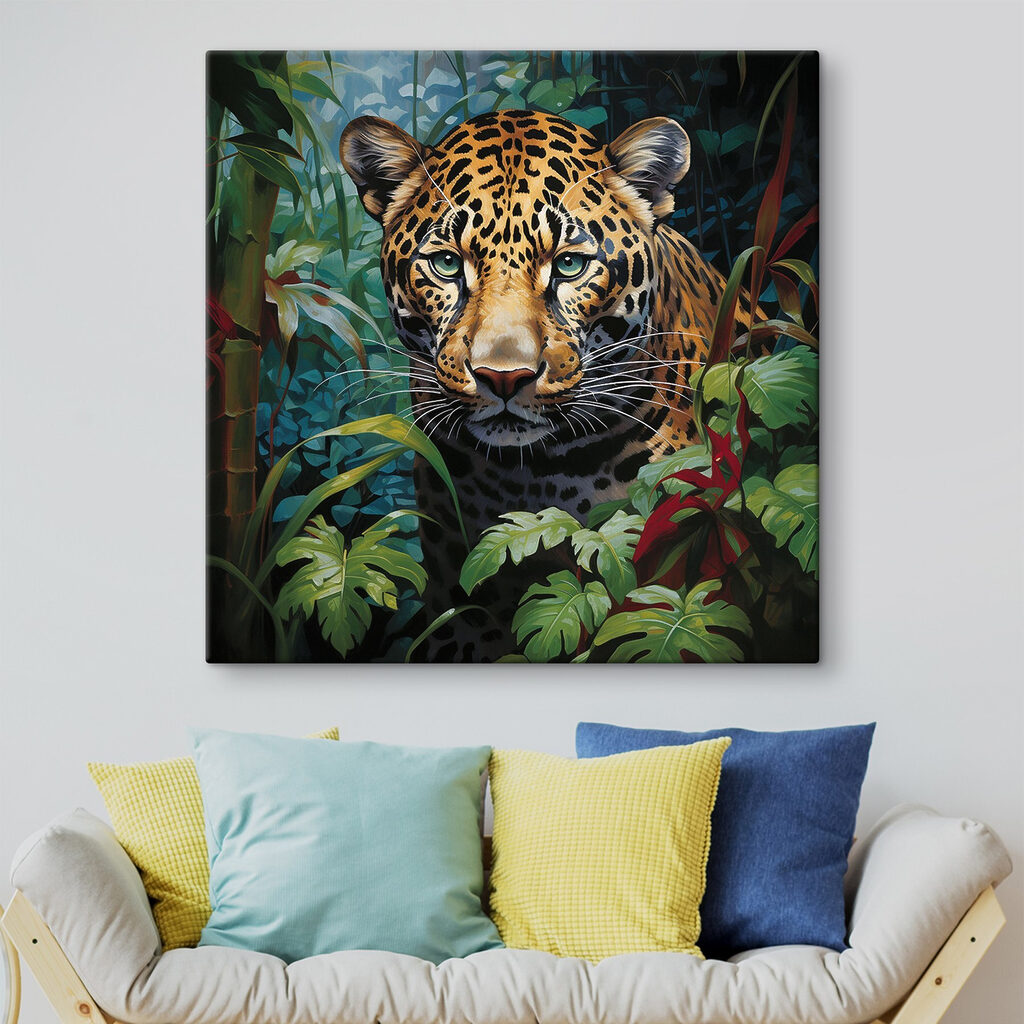 Leopard in the jungle