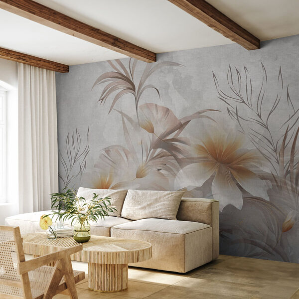 Elegantní květinový design s jemnými odstíny Elegantní květinový design s jemnými odstíny