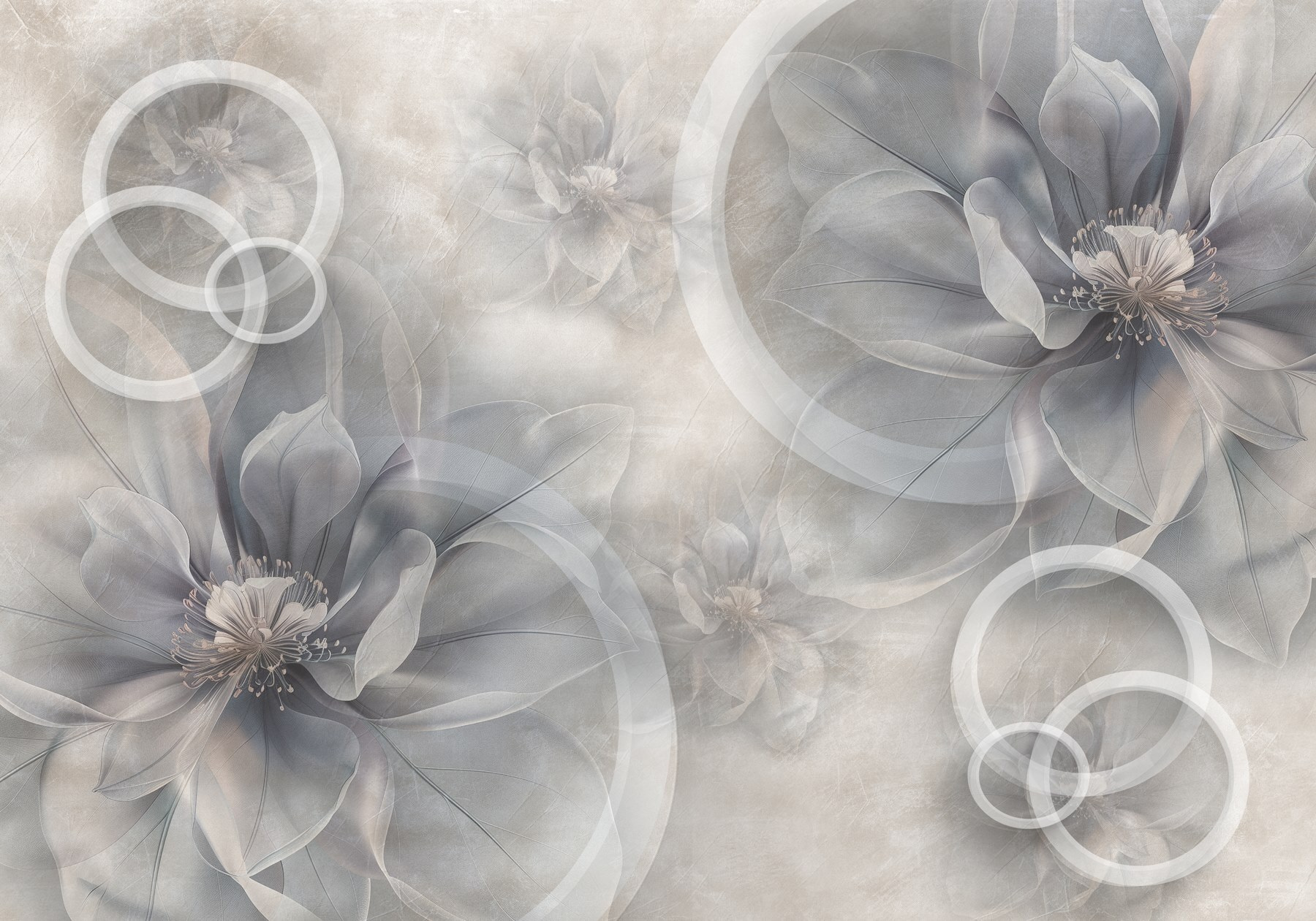Delicate flowers in soft hues Delicate flowers in soft hues