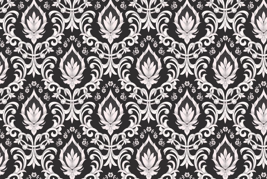 Fototapeta Černobílá tapeta - Image 3