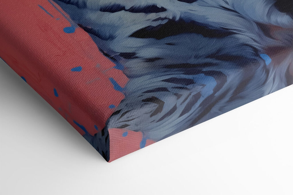 Majestic cat with striking markings