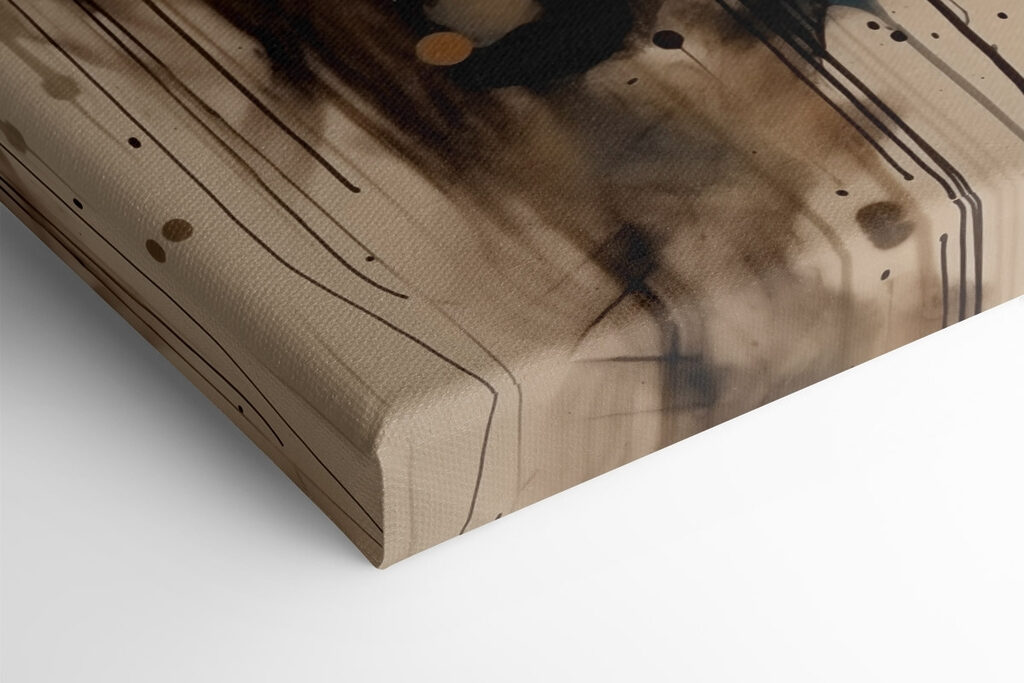 Painting of a woman's face Painting of a woman's face